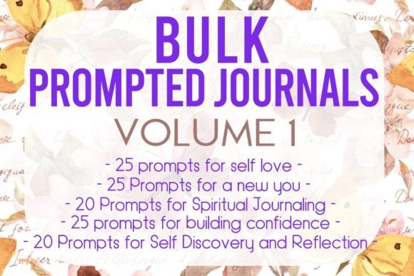 Download Bulk Prompted Journals Volume 1 (5 Pcs) - Premium Resources